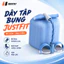 Dây tập bụng justFIT, dây kéo đàn hồi kháng lực 6 ống cao su tập cơ bụng tại nhà