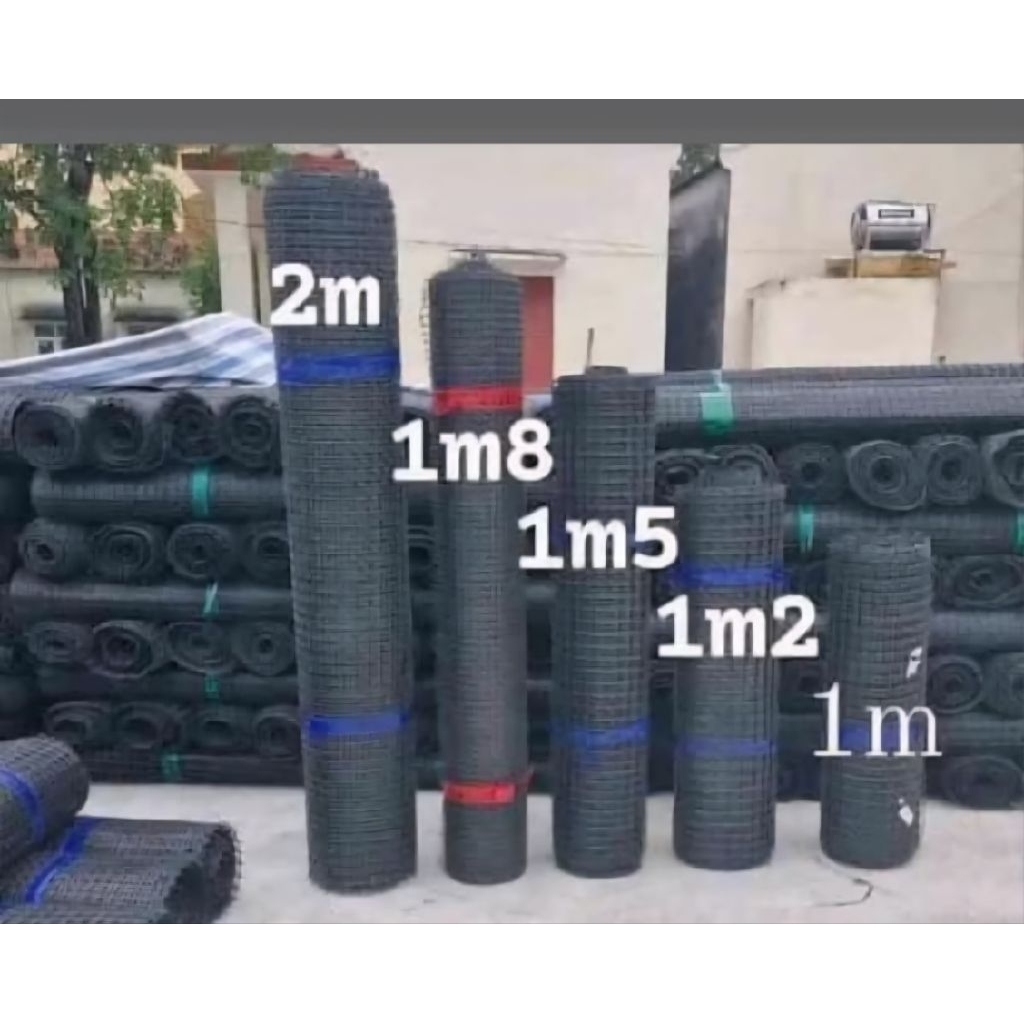 [Combo 5m/10m]Lưới nhựa hàng dào, nhựa dẻo. Cao 1m/1m2/1m5/1m8 Ô 2×2cm. Làm chuồng chim, gà, vịt, vườn dào