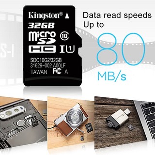 Thẻ Kingston 100% chính hãng SD / TF lưu trữ dữ liệu thẻ lưu trữ 32GB 64GB 128GB 256GB 512GB mini cắm và chạy đầu r