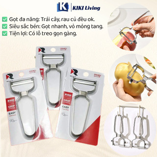 Dao bào inox cao cấp – Gọt rau củ không gỉ an toàn – Lưỡi sắc bén