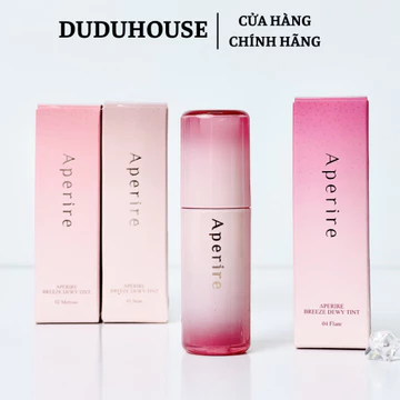 Son Tint Bóng Aperire Breeze Dewy Tint Trong Veo Căng Mọng 4.5g Duduhouse