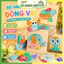 Xếp Hình Cho Bé Tranh Ghép Hình 3D Gỗ Nổi Loại Dày Đồ Chơi Lắp Ghép Cho Bé Đồ Chơi Gỗ Cho Bé - BỐ KHỦNG LONG