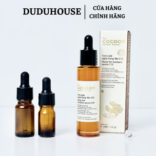 Tinh Chất Nghệ Hưng Yên Cocoon Serum 10% Vitamin C Giảm Thâm Làm Sáng Da Đều Màu 30ml Duduhouse