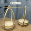 Quang gánh tre trang trí đường kính thúng 15cm đòn gánh decor Việt Nam