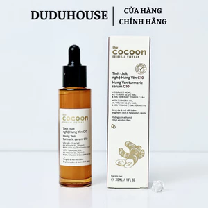 Tinh Chất Nghệ Hưng Yên Cocoon Serum 10% Vitamin C Giảm Thâm Làm Sáng Da Đều Màu 30ml Duduhouse