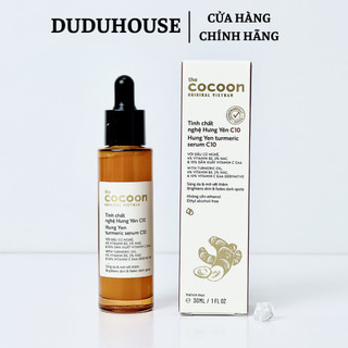 Tinh Chất Nghệ Hưng Yên Cocoon Serum 10% Vitamin C Giảm Thâm Làm Sáng Da Đều Màu 30ml Duduhouse