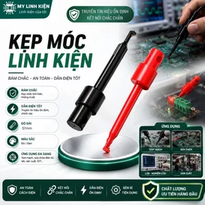 Kẹp móc chuyên dùng để kẹp linh kiện , làm dây nguồn chất lượng cao ( LOẠI LỚN)