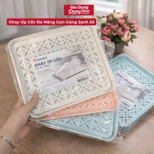 Khay Úp Cốc Đa Năng, Khay Để Ly Cốc Thoát Nước Nhanh, Gọn Gàng Sạch Sẽ Cho Nhà Bếp Gia Dụng Dương Hour