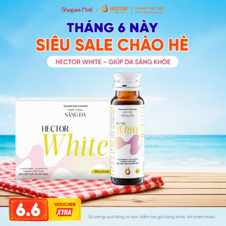 Nước uống sáng da Hector White hộp 10 chai (10 x 50ml)