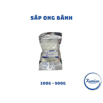[HCM] Sáp ong bánh - Sáp dùng trong son, kem - nguyên liệu mỹ phẩm Xumiso 100g, 500g
