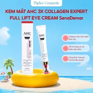 Kem Dưỡng Chống Nhăn Vùng Mắt AHC 3X Collagen Expert Full Lift Eye Cream SenaDemar Hàn Quốc Hộp 40mL-ThyLee