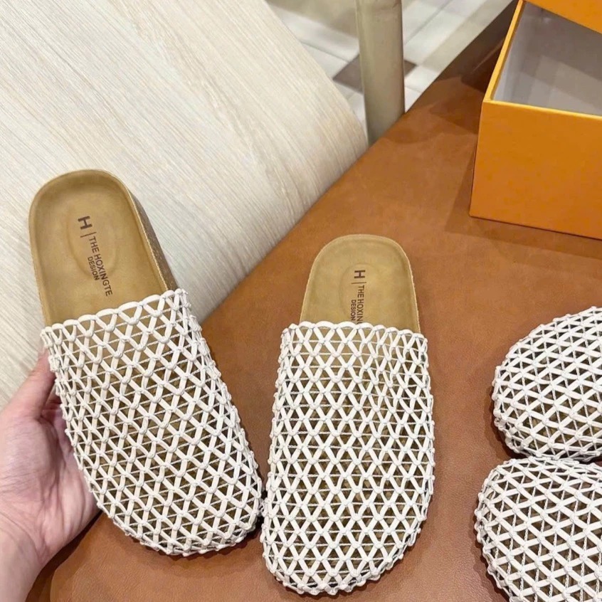 Sục Lưới Nữ, Giày Sục Lưới Nữ Đế Cao Thoáng Mát N67 Và N68 || Anshoes Dynasty
