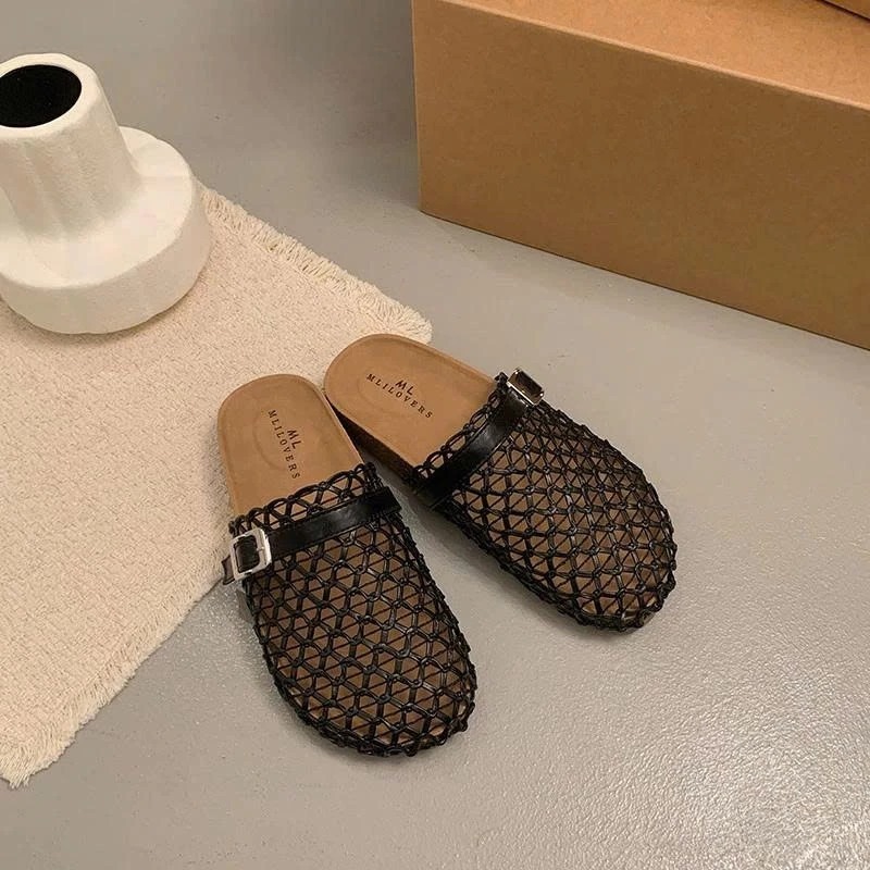 Sục Lưới Nữ, Giày Sục Lưới Nữ Đế Cao Thoáng Mát N67 Và N68 || Anshoes Dynasty