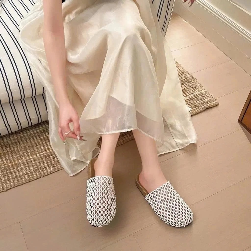 Sục Lưới Nữ, Giày Sục Lưới Nữ Đế Cao Thoáng Mát N67 Và N68 || Anshoes Dynasty