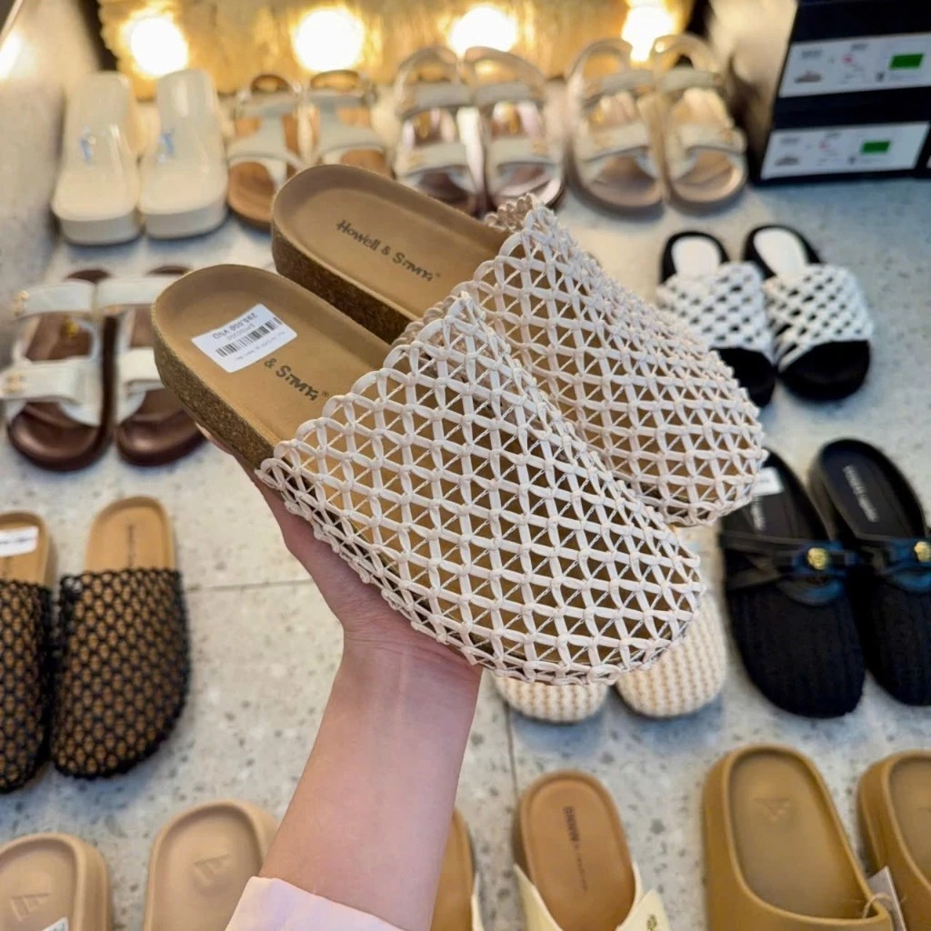 Sục Lưới Nữ, Giày Sục Lưới Nữ Đế Cao Thoáng Mát N67 Và N68 || Anshoes Dynasty