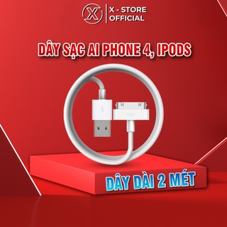 Cáp Sạc 30 Pin Dài 2 Mét Cho lp4 Chép Nhạc,Dây Sạc 2 Trong 1 (Sạc & Data) Dài 2M Cho lp 4/4S - DSI4