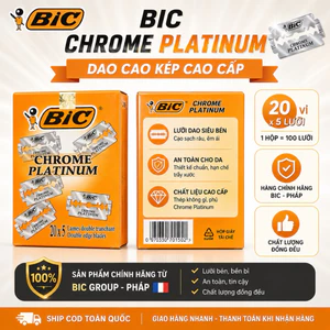 Lưỡi lam Bic chính hãng 100 lưỡi hàng công ty