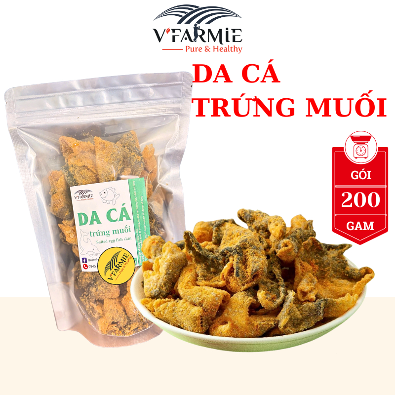 Da cá trứng muối 200g - Loại 1 ngon tuyệt