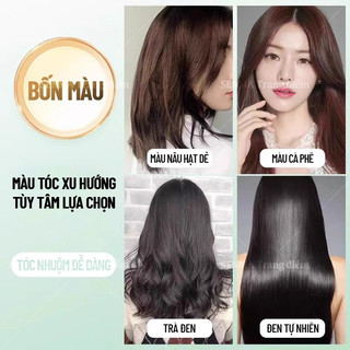 Không cần tẩy tóc ，Dầu Gội Nhuộm Màu Tóc Thảo Dược, Gội Phủ Bạc ,Dầu Gội Phủ Bạc Tóc, Nuôi Dưỡng Tóc Khoẻ Óng Mượt