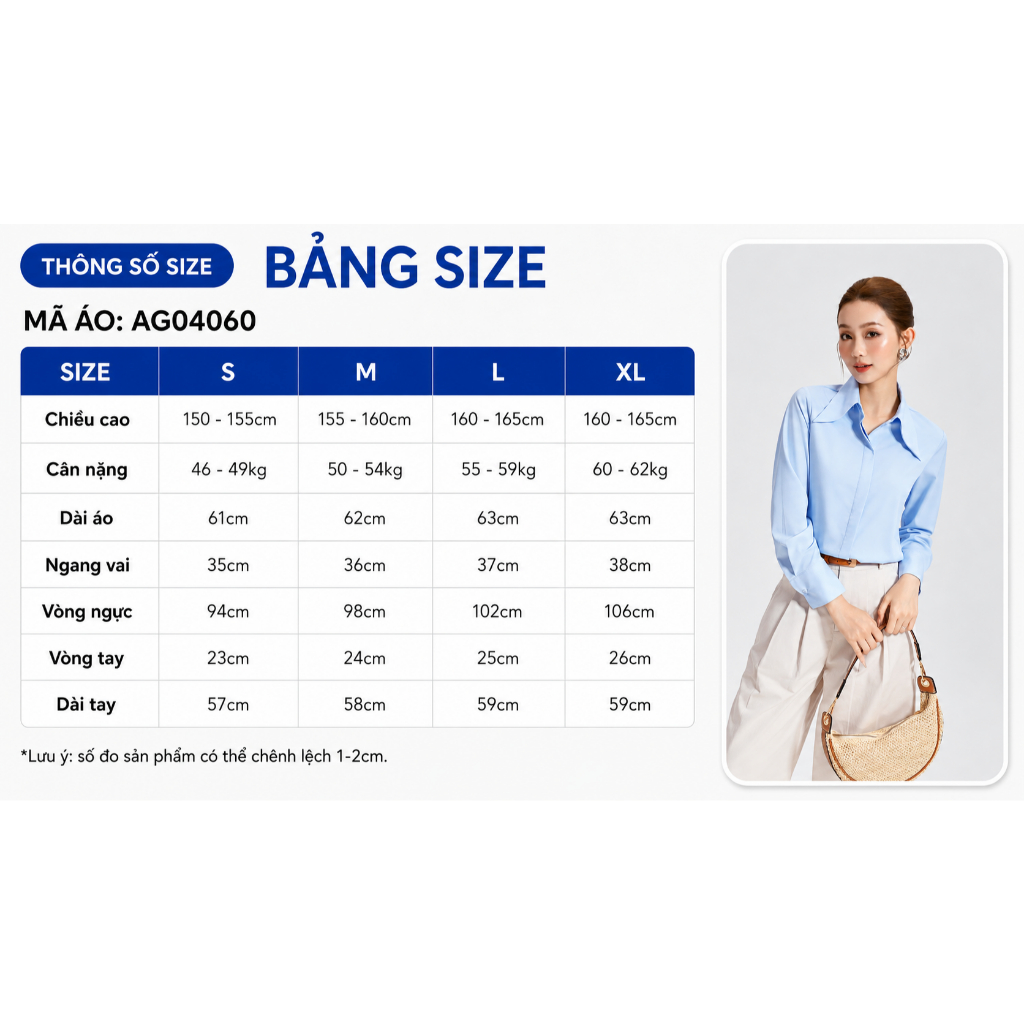 Áo Sơ Mi Nữ GUMAC Dài Tay Cổ Nhọn Cách Điệu Vải Kate Sợi Tre Cao Cấp Ít Nhăn AG04060