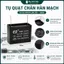 Tụ quạt chân hàn mạch 450VAC PCB CBB61 đầy đủ giá trị