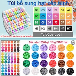 Hạt Ép Hình 2.6mm Combo Đầy Đủ, Hạt Tổng Hợp Mẫu Mới Kèm Bàn Ủi