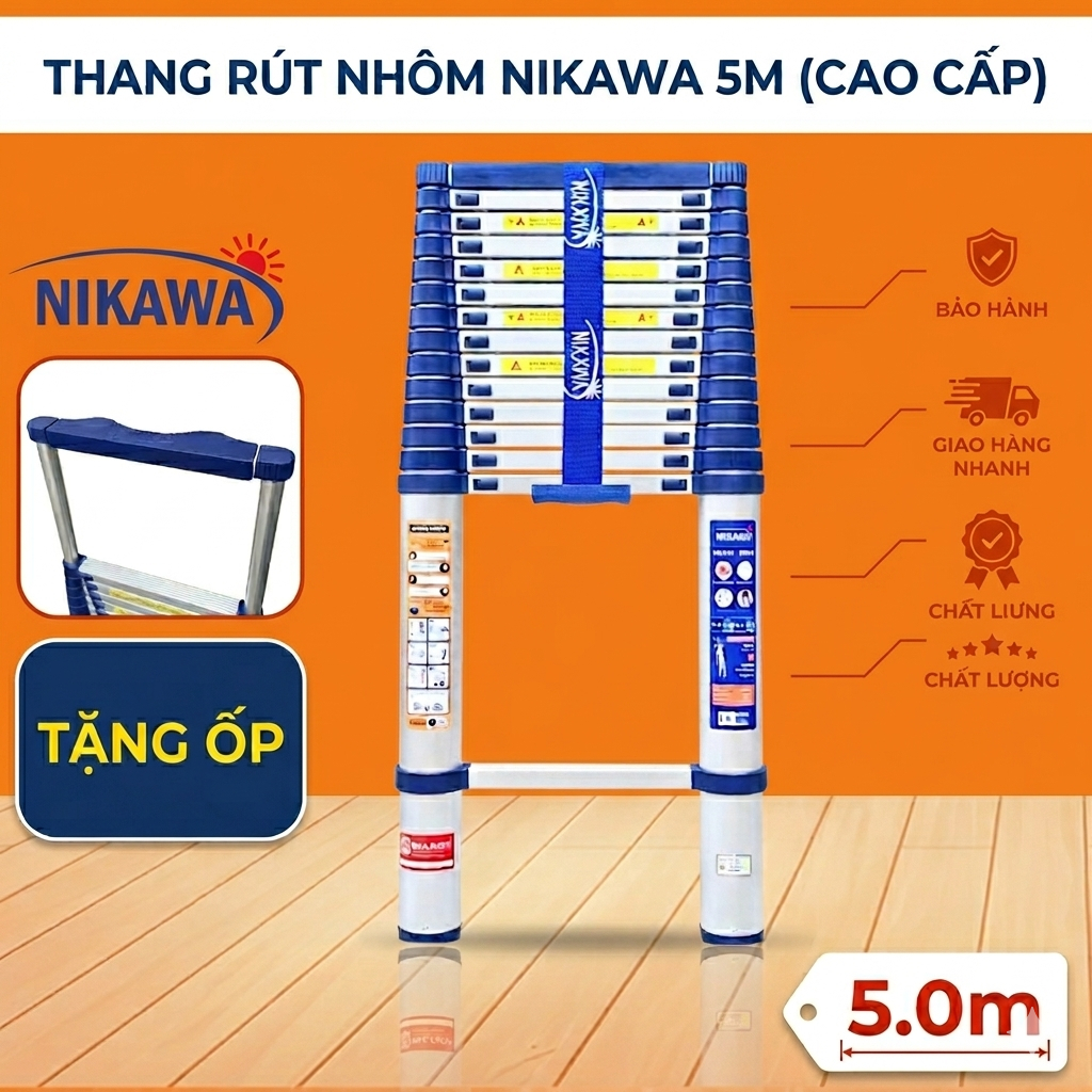 Thang nhôm rút 5m giá tốt Tháng 7, 2026 | Mua ngay | Shopee Việt Nam