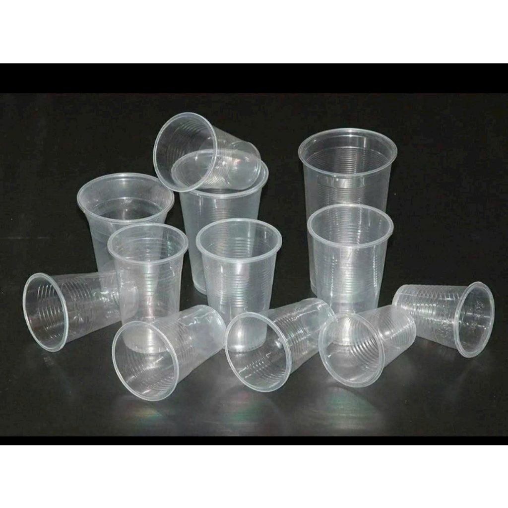 [ Set 50cái ] Cốc nhựa dùng 1 lần size 140ml, 300ml, 400ml, 500ml, 700ml