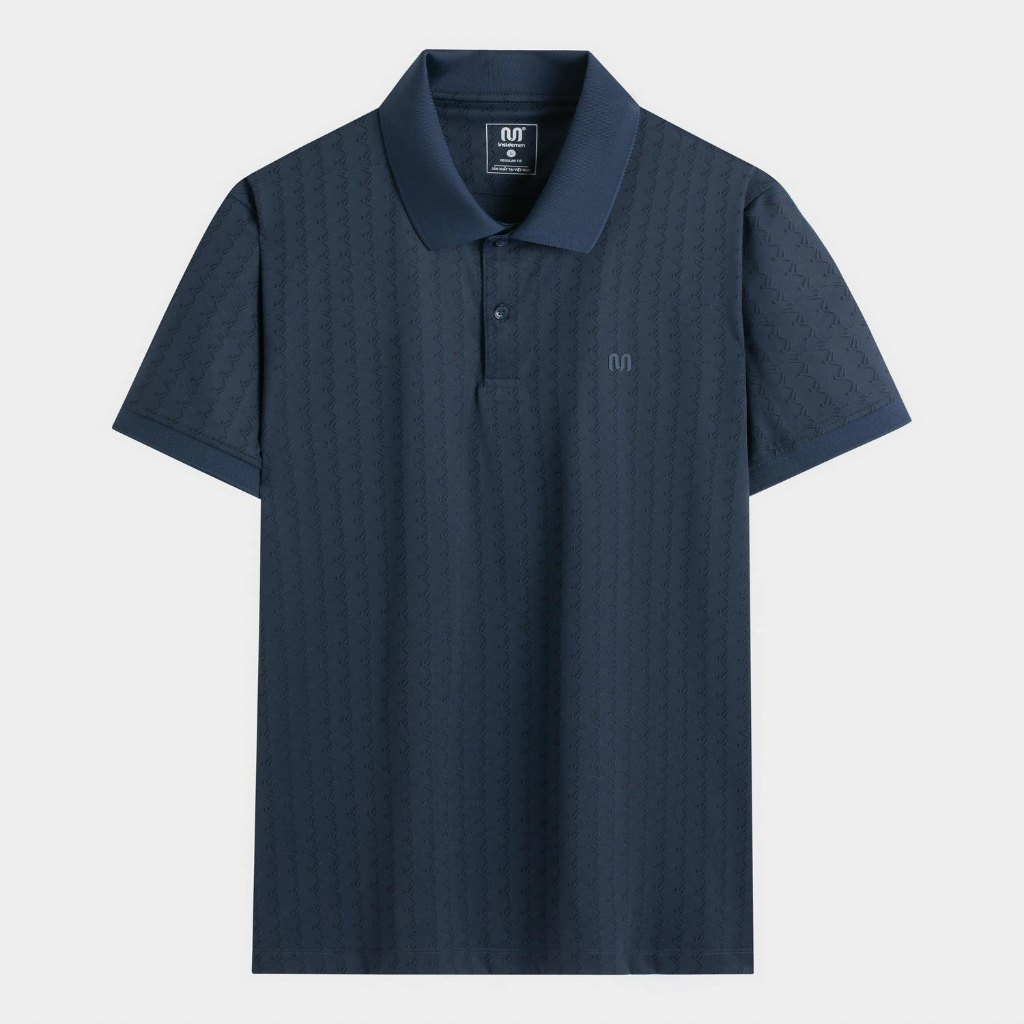 Áo Polo Nam Insidemen Regular Fit Polyamide co giãn , thoáng mát IPS085AS2