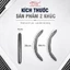 Miếng Ốp Bọc Vô Lăng Ô Tô CIND Carbon Bóng Thể Thao Cá Tính Mỏng Nhẹ Chống Trượt Đa Dạng Màu Sắc Phù Hợp Nhiều Dòng Xe