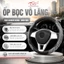 Miếng Ốp Bọc Vô Lăng Ô Tô CIND Carbon Bóng Thể Thao Cá Tính Mỏng Nhẹ Chống Trượt Đa Dạng Màu Sắc Phù Hợp Nhiều Dòng Xe