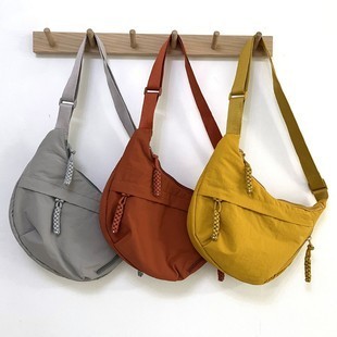 (MẪU SIZE LỚN) TÚI VẢI DÙ, TÚI PHAO CHẦN BÔNG ĐEO CHÉO NHIỀU NGĂN PHOM RỘNG - UNISEX- MS11