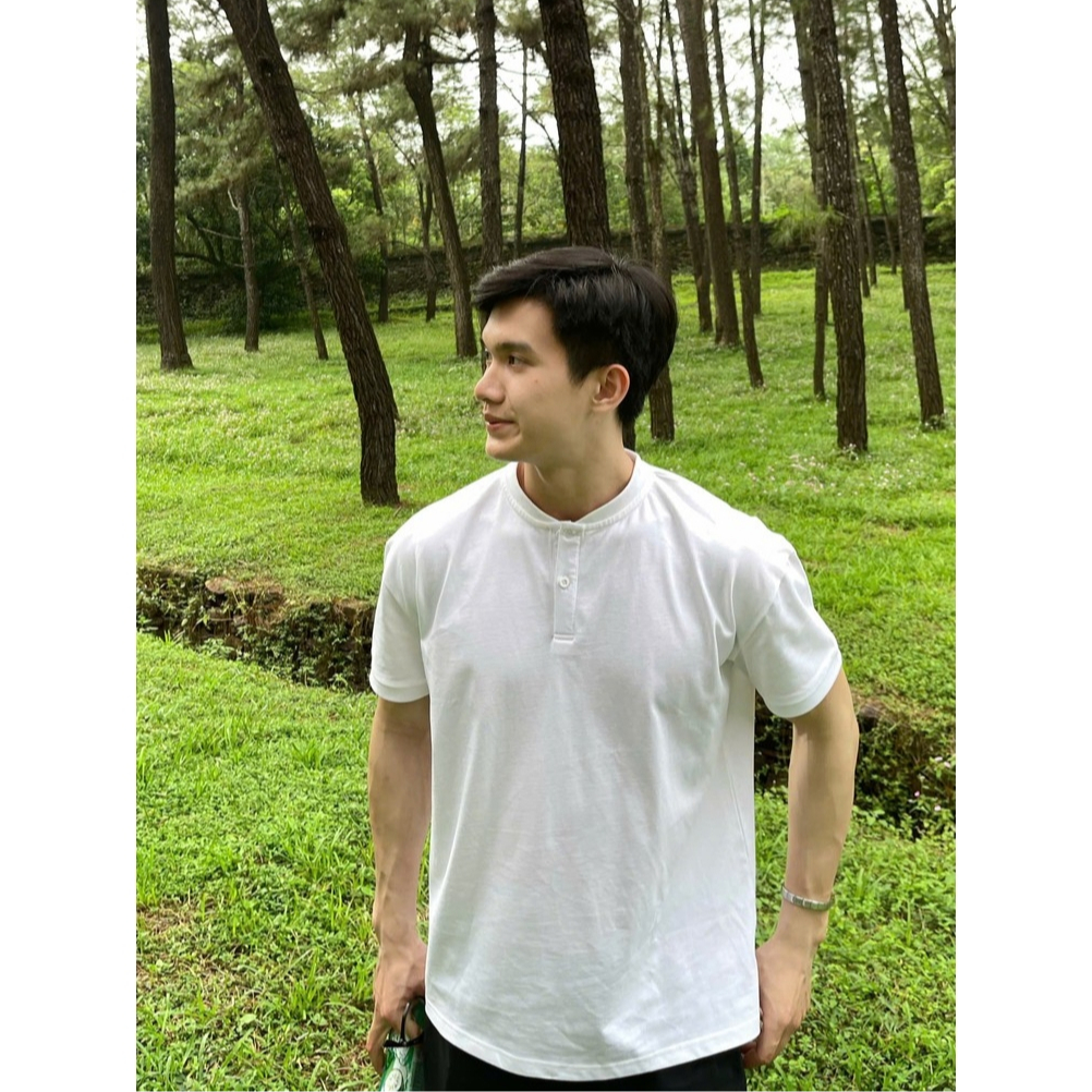Áo Thun Cổ Trụ Ver 1 𝐂𝐎𝐎𝐋𝐂𝐑𝐄𝐖 100% Cotton 2 Chiều Unisex Menswear Phong Cách Hàn Quốc Năng Động ATN012 | BigBuy360 - bigbuy360.vn