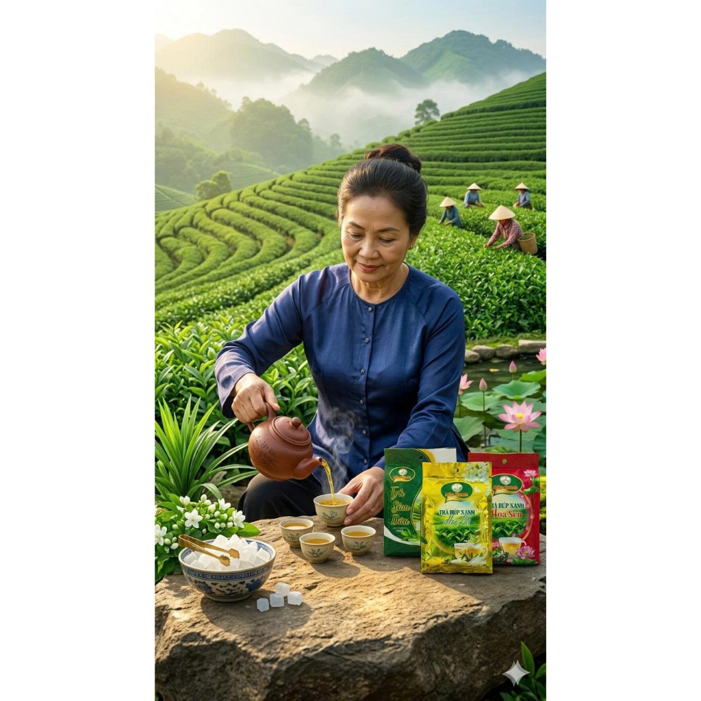 [CHÍNH HIỆU] TRÀ HIỆP THÀNH GÓI 150G - ĐẬM VỊ GÓI TO DÙNG CẢ TUẦN