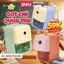 Gọt chì quay tay, chuốt bút chì màu pastel Deli nhỏ gọn sắc bén tiện lợi dễ thương an toàn