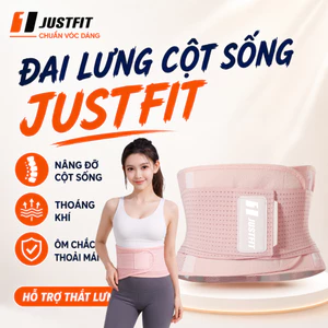 Đai lưng cột sống JUSTFIT hỗ trợ cải thiện thoái hoá và ngăn ngừa thoát vị đĩa đệm