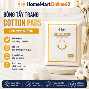 Bông tẩy trang 222 miếng 3 lớp Cotton Pads HM68
