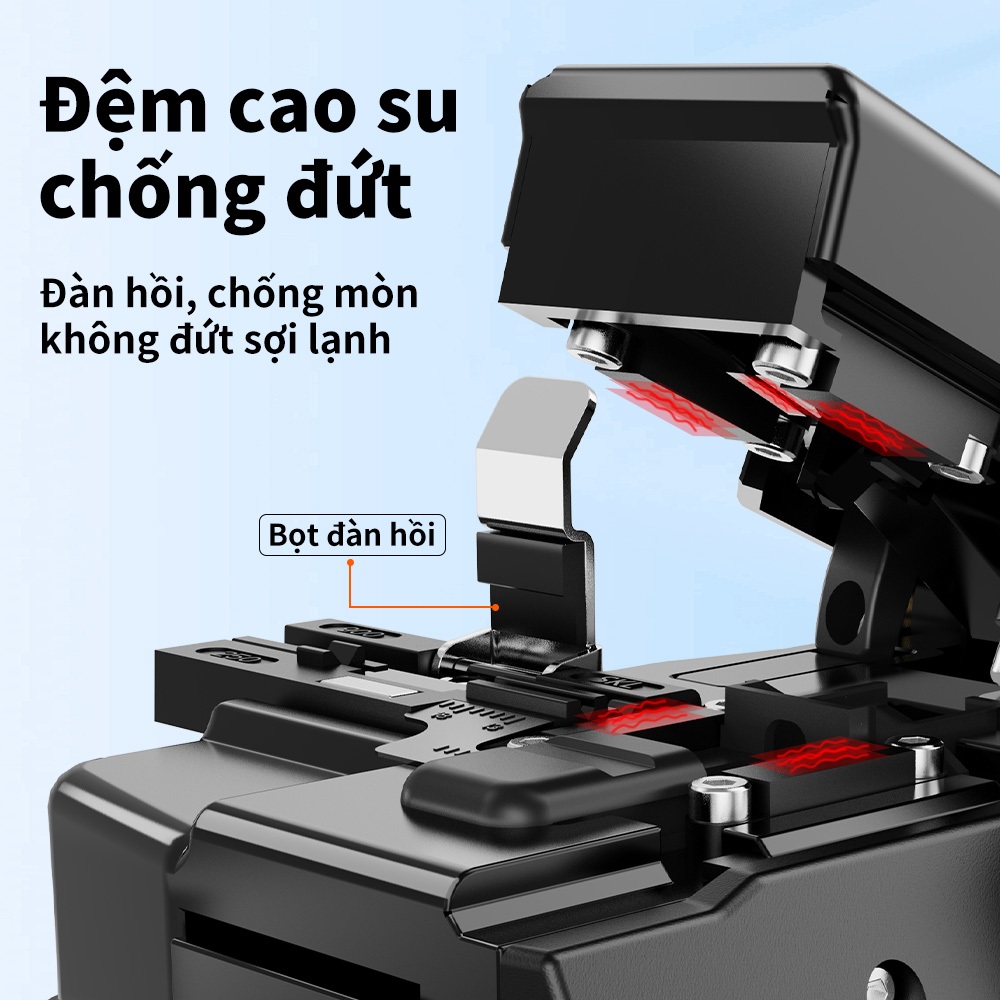 Dao Cắt Sợi Quang HS-30 Tự Động 16 Mặt Dao Cắt Chính Xác Cao Cho FTTH Máy Hàn Quang