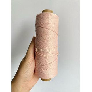 Sợi dệt trơn 2mm cuộn 125gr Craft Yarn VN