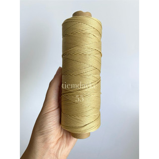 Sợi dệt trơn 2mm cuộn 125gr Craft Yarn VN
