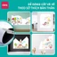 Bảng Trắng Dán Tường DELI Bảng Từ Trắng Nhiều Kích Thước Viết Bút Lông Dễ Dán