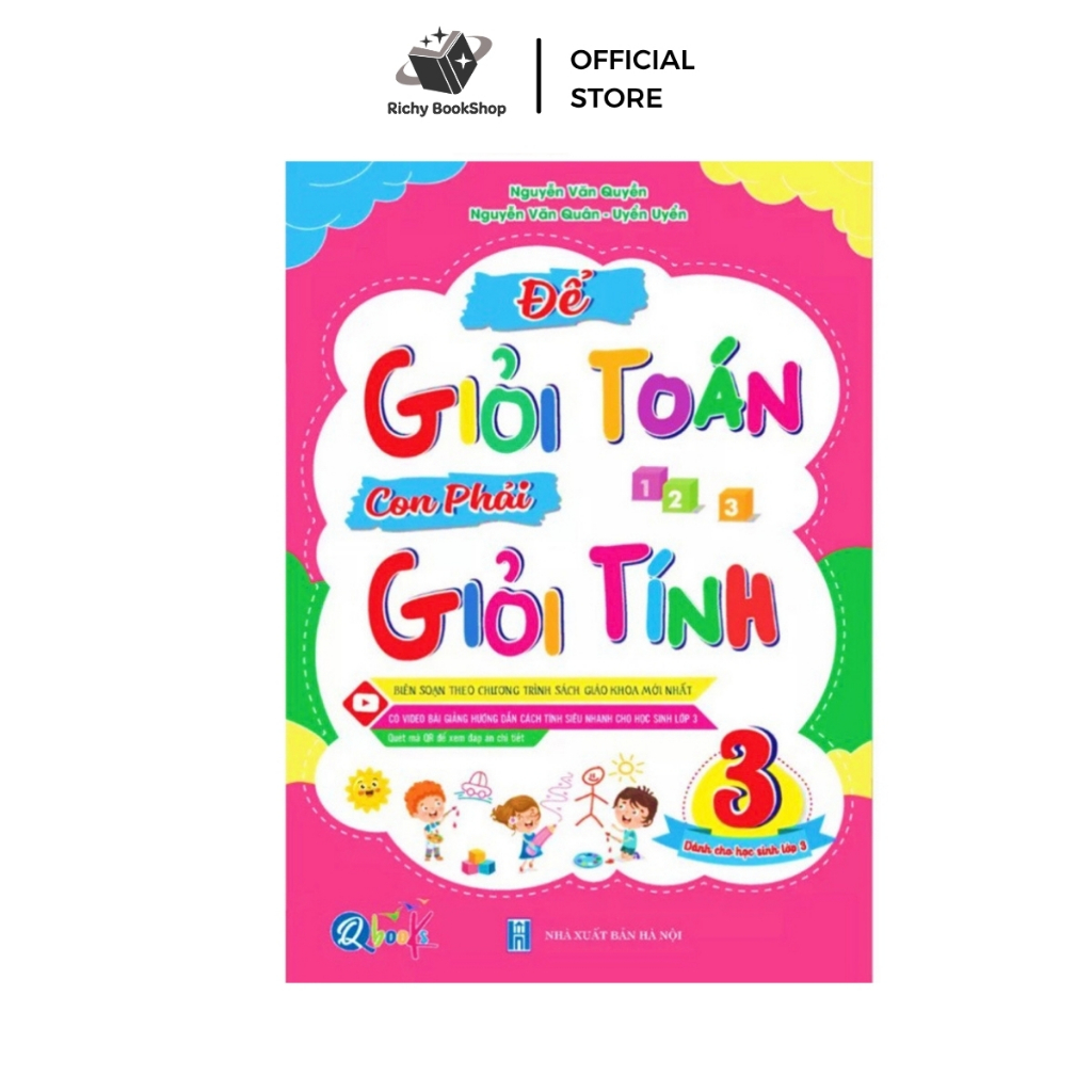 Sách - Để Giỏi Toán Con Phải Giỏi Tính 3 - Dành cho học sinh lớp 3 (1 cuốn)