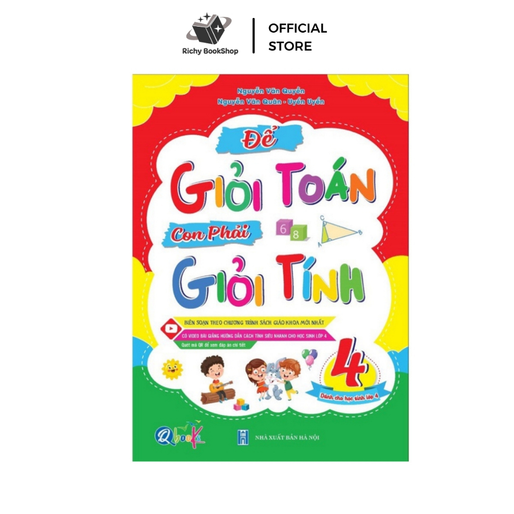 Sách - Để Giỏi Toán Con Phải Giỏi Tính 4 - Dành cho học sinh lớp 4 (1 cuốn)