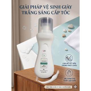 Combo 2 Chai Nước Vệ Sinh Giày - Bọt Tẩy Ố Vàng Giày Trắng