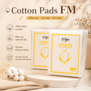 Bông Tẩy Trang Cotton Pads FM – Mềm Mại Cho Làn Da Mỗi Ngày.