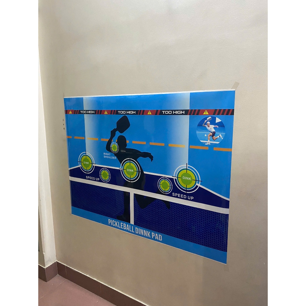 Tranh tập luyện Pickleball tại nhà chất liệu PP cao cấp tiện lợi giúp cải thiện phản xạ,độ chính xác