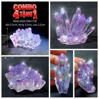 4 Tặng 1 - Tinh Thể Tím Cực Quang – Cosmic Violet Crystal