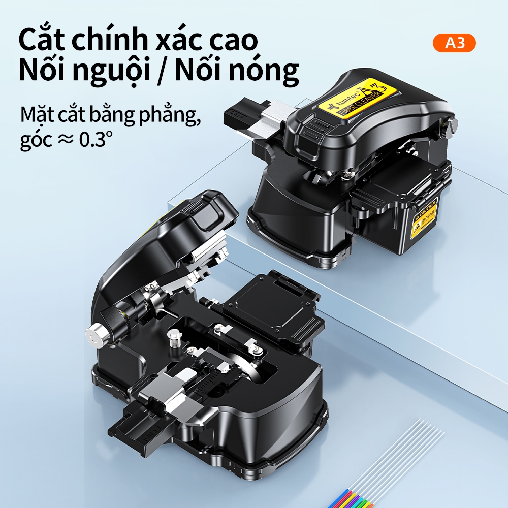 Dao Cắt Sợi Quang Tengyou A3 Chính Xác Cao Dùng Cho Hàn Nối FTTH Chuyên Nghiệp