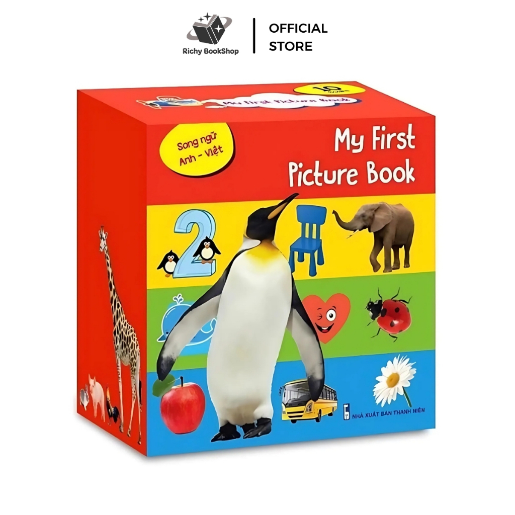 Sách Song Ngữ Anh - Việt - My First Picture Book - Thư viện hình ảnh đầu tiên cho bé (Kèm file nghe tiếng Anh)