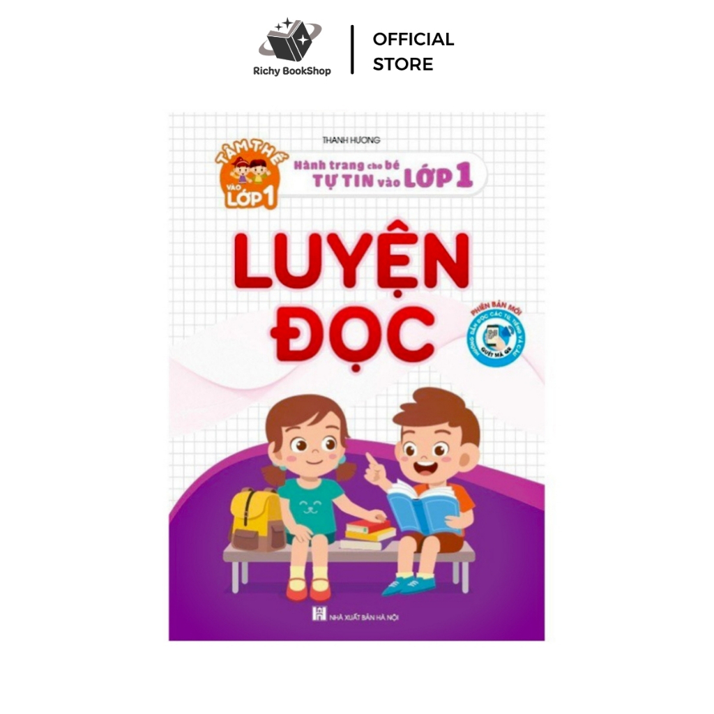 Sách - Luyện Đọc - Hành trang cho bé tự tin vào lớp 1 - Phiên bản mới quét mã QR